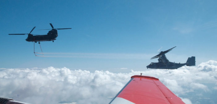 Flight testing at Redstone