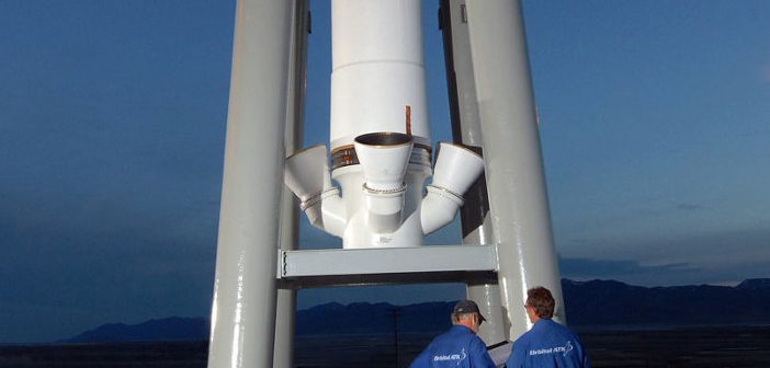 orbital motor in test stand