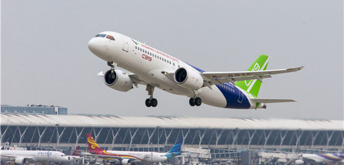 C919 plane