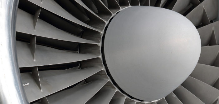 Jet-engine closeup