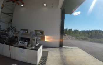 Nucleus Rocket test