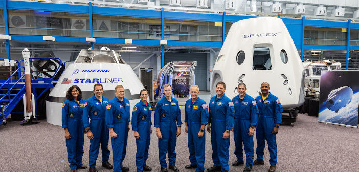 NASA commercial spacecraft crew