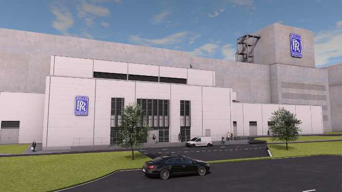 Rolls-royce engine testing facility