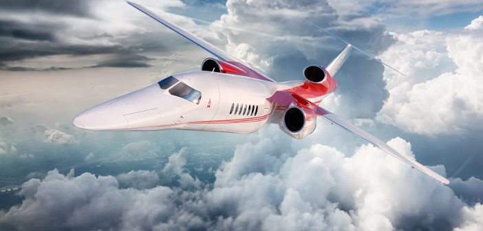 Aerion AS2 in Clouds