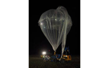 Airbus tests high altitude balloon for military communications Airbus ballon
