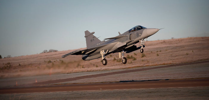 Gripen E test aircraft