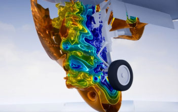 video simulation of landing gear