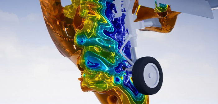 video simulation of landing gear