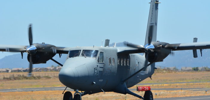 Twin otter aircraft