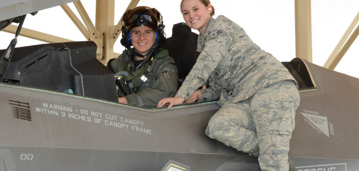 F-35 female pilot