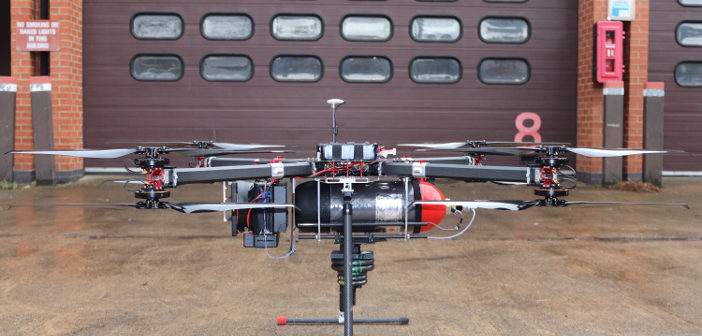 drone on ground