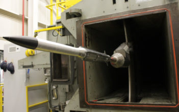 AMRAAM in wind tunnel
