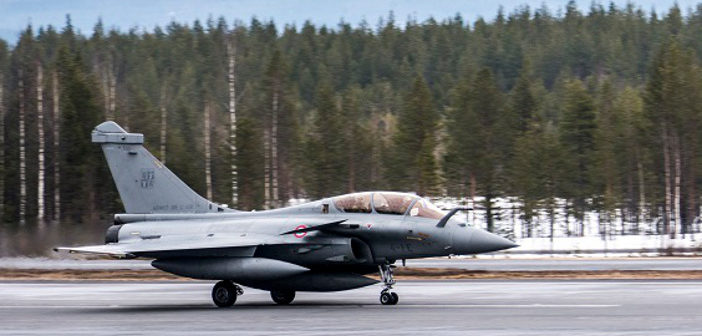 Rafale fighter in Finland
