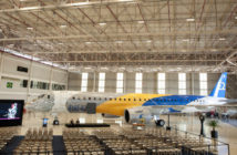 The E195-E2 certification ceremony (Image: Embraer)