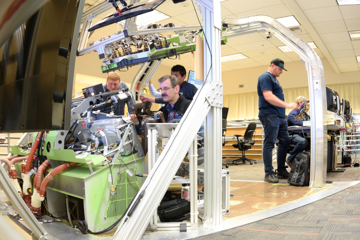 Boeing testing laboratory