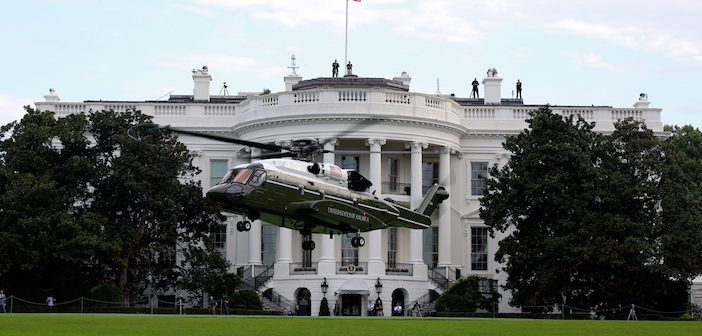 White House lawn