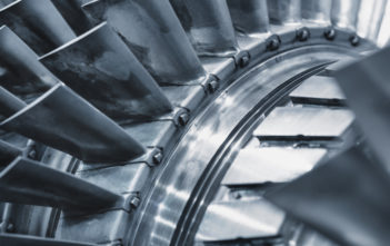 turbine blade close up