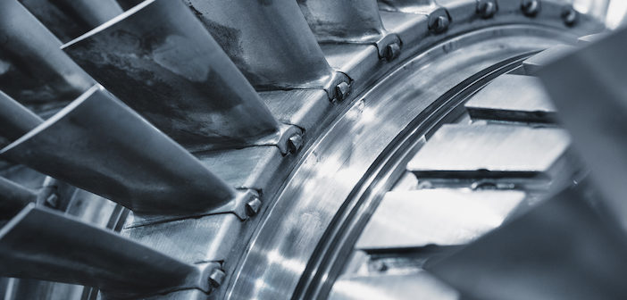 turbine blade close up
