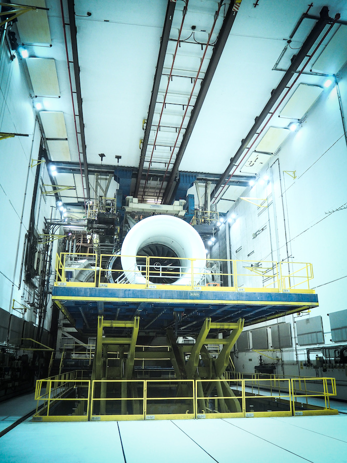Largest engine test cell in the world takes shape Aerospace Testing