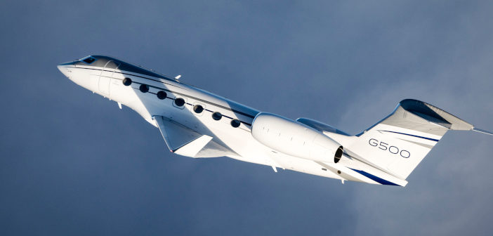G500 in flight