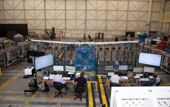 NASA Armstrong engineers finish X-57 wing testing X-57 wing test