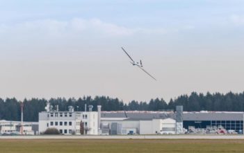 German engineers flight test efficient wing design