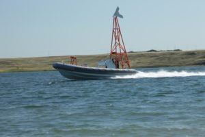 The Barracuda USV-T is powered so it can tow multiple targets (Photo: QTS)