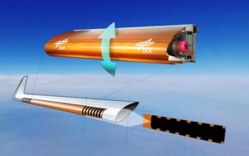 Research into flexible aircraft wing surfaces at DLR wing model
