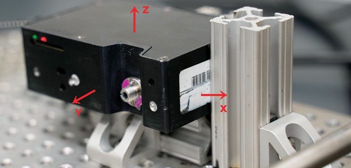Spectrometer on light frequency test apparatus