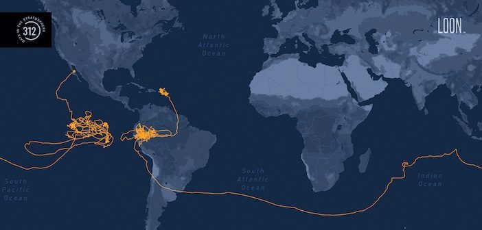 loon's longest test flight