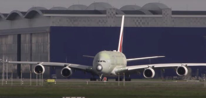 First Flight Of The Last Airbus A380 Aerospace Testing International