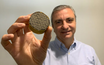 Researchers test graphene aerogel to quieten aircraft engines Professor Michele Meo