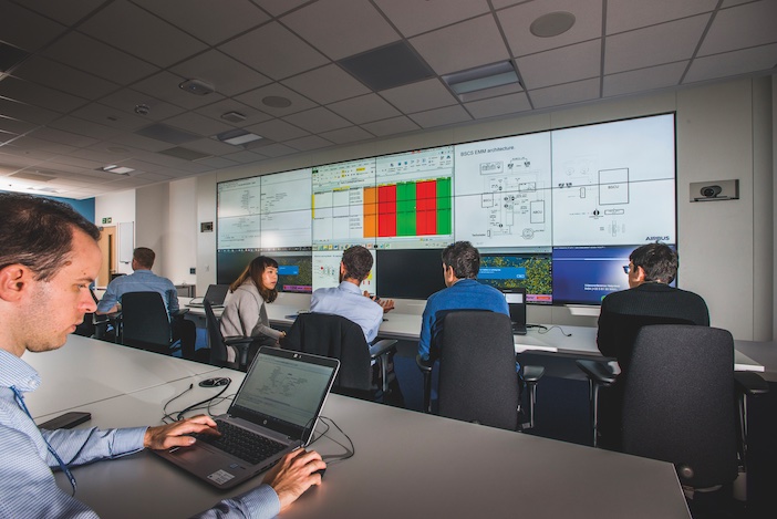 Control room at AIrtec