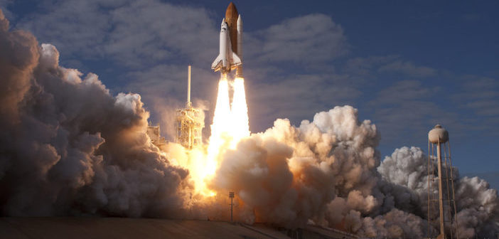 Atlantis space shuttle launch