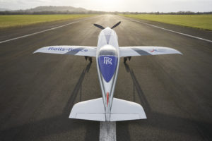 Rolls-Royce engineers performed the first taxi test of the Spirit of Innovation in March 2021