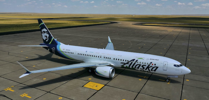 Boeing 737 Max 9 ecoDemonstrator aircraft