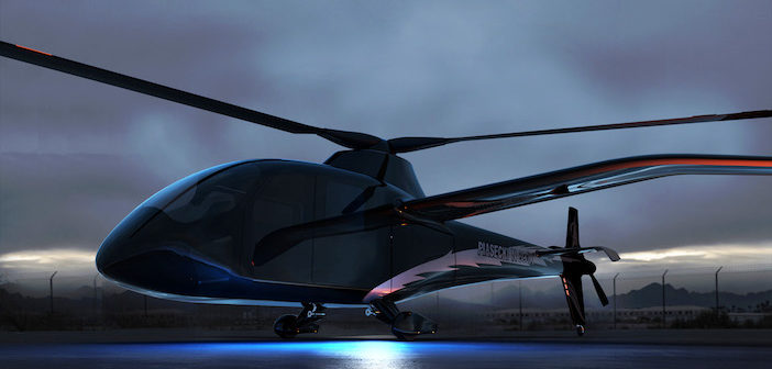 PA-89 compound helicopter