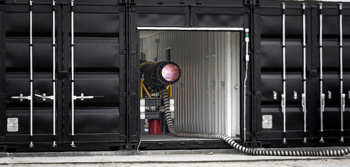 Engine under test