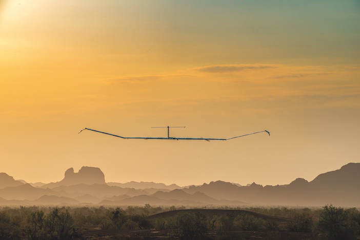 Zephy flight test