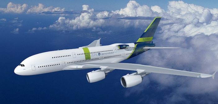 ZeroE flying testbed