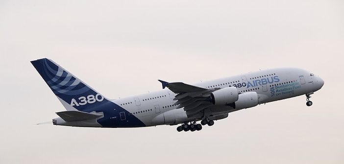 Airbus A380 testbed