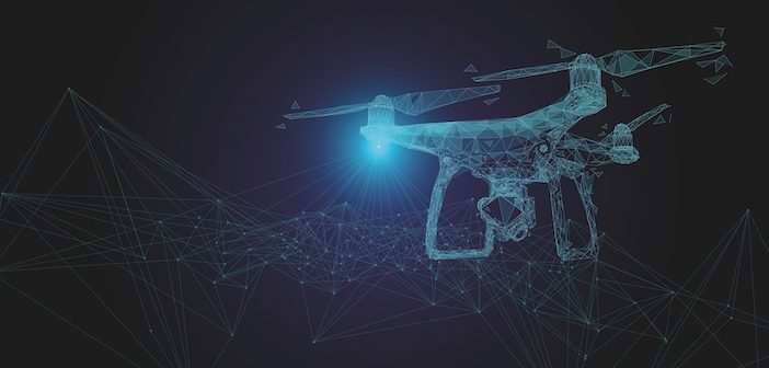Stock image of drone