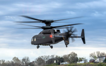 The Lockheed Martin Sikorsky-Boeing SB>1 Defiant helicopter flew 700 nautical miles from West Palm Beach, Florida to Nashville