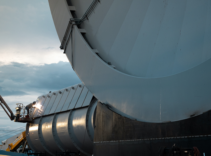 Welding of SpinLaunch Accelerator