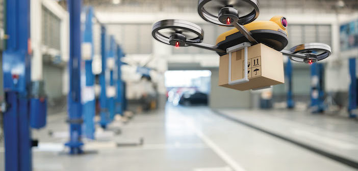 Warehouse drone