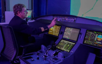 A Thales Flight Management System