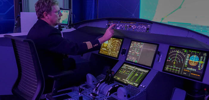 A Thales Flight Management System