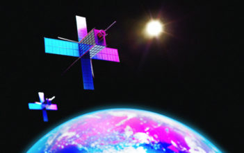 SpaceForge satellite