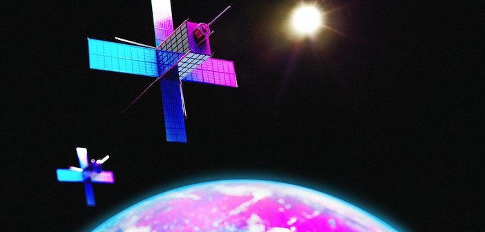 SpaceForge satellite