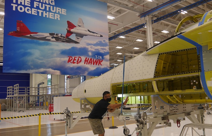 T-7A assembly